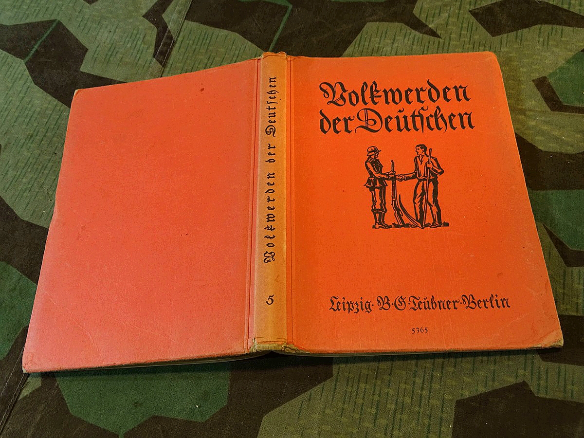 M.Edelmann : Volkwerden der Deutschen. Geschichtsbuch für höhre Schulen Klasse 5, 1941
