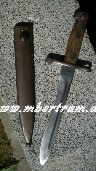 Spanien: Macheten Bajonett für Karabiner 98/43 La Coruna