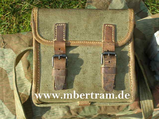 MG 30 (t) Tragetasche für 7 Magazine, Leinen, Schulterriemen, 2 Schnallen, Z 2-