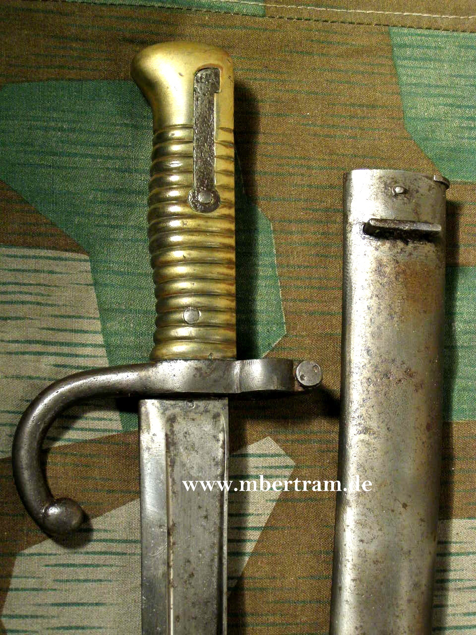 Chassepot-Bajonett, Frankreich, Culle gbre 1867, Scheide