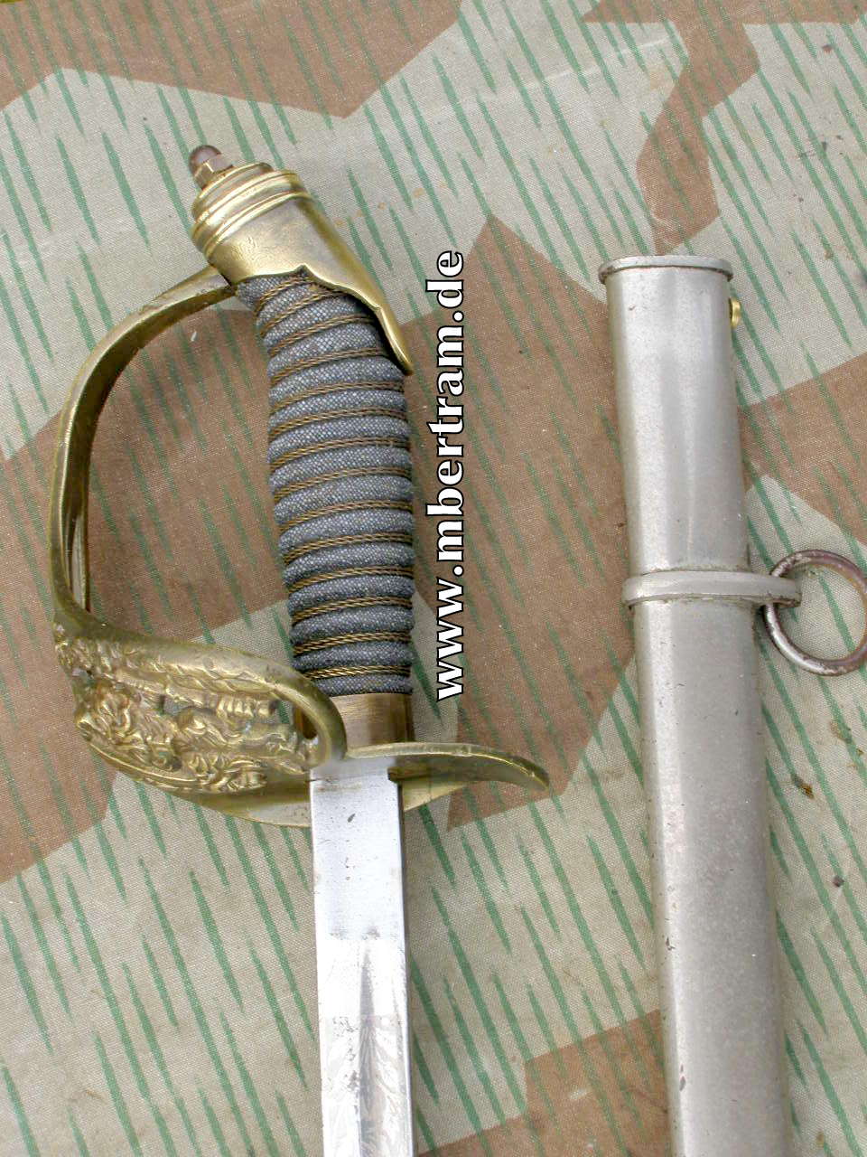 Preussen früher Luxus Kinder Offizierssäbel IOD 89