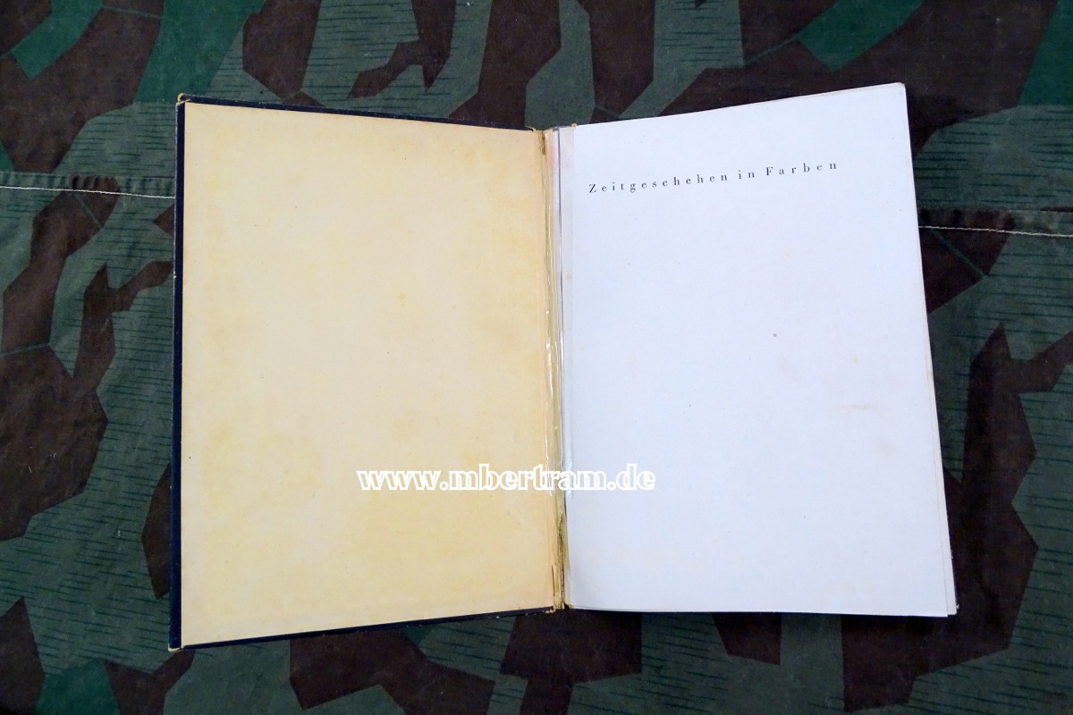 Zeitgeschehen in Farben. 1943, 143 Seiten, SEHR SELTEN !!