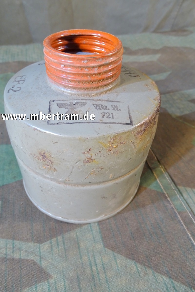 19751-1 Luftschutz Filter für tschechische Beutegasmaske, WaA Adler, 1939