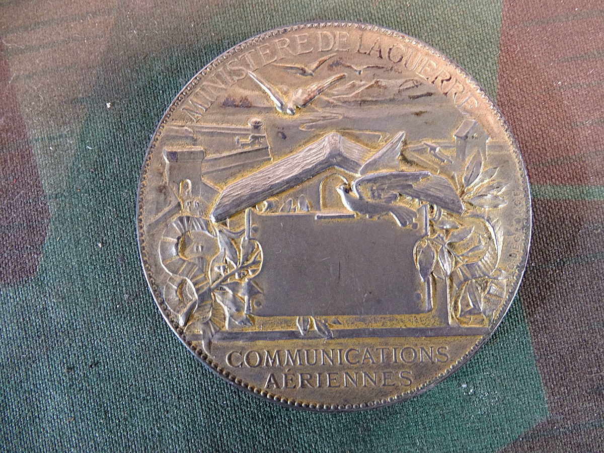Medaille Paris 1870/1871, Ministere de la Guerre, Communications Aeriennes, (Brieftaubenwesen)