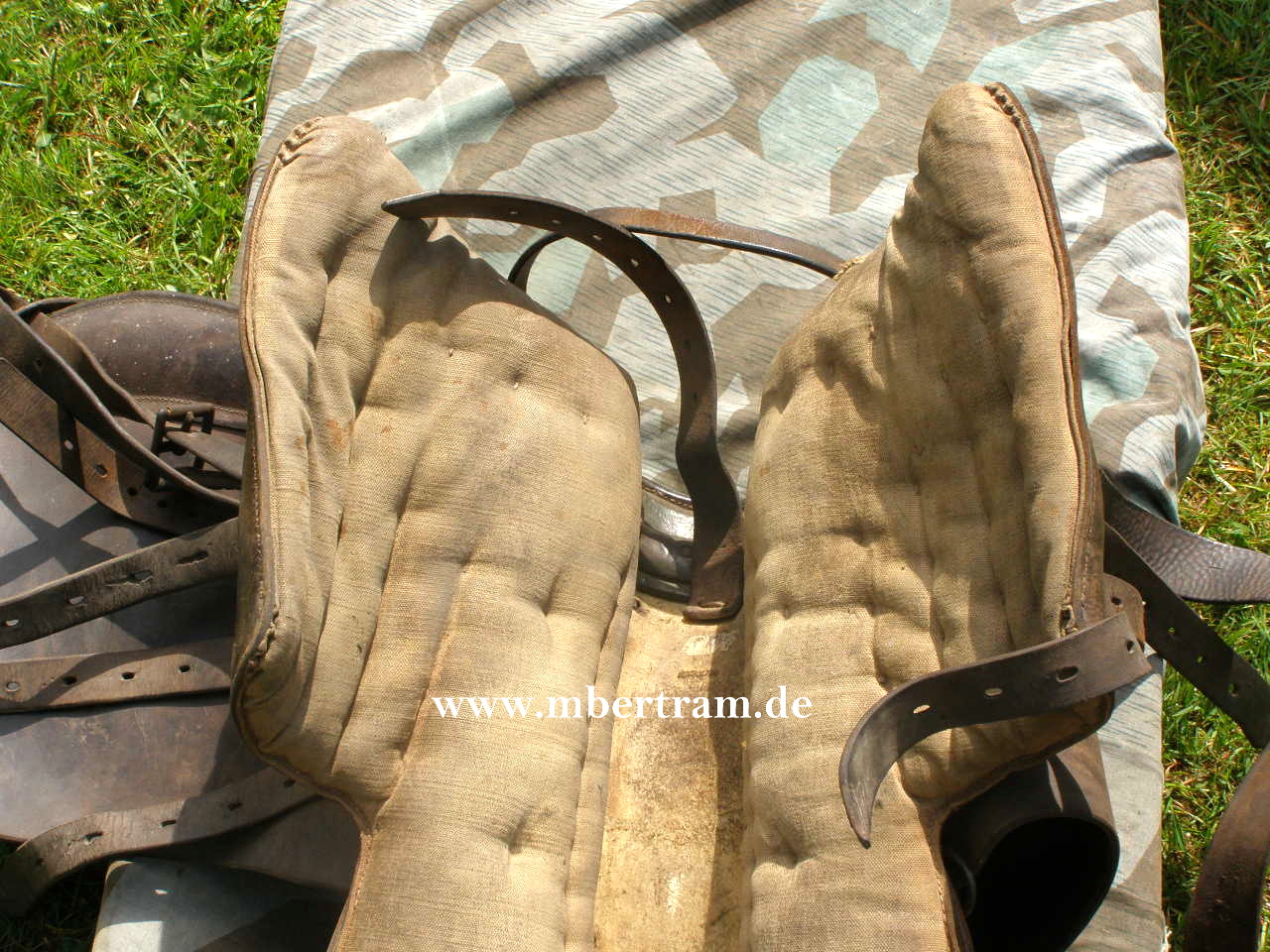 10240-9 Wehrmacht Kavallerie, Militärsattel. Mit WaA mit HK. 1939