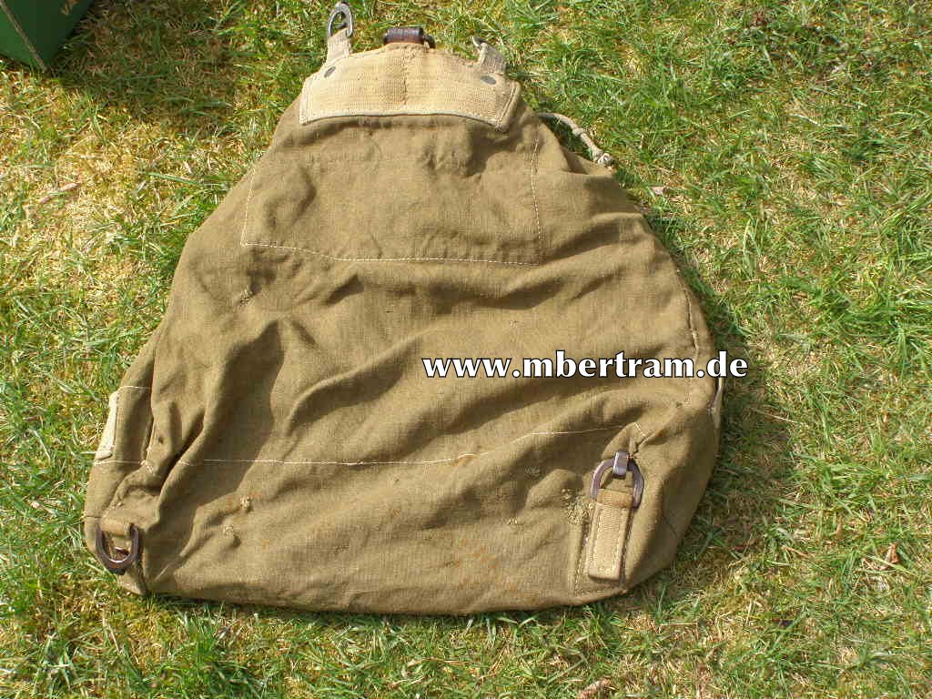 Afrikakorps Rucksack mit Webberiemung um 1941