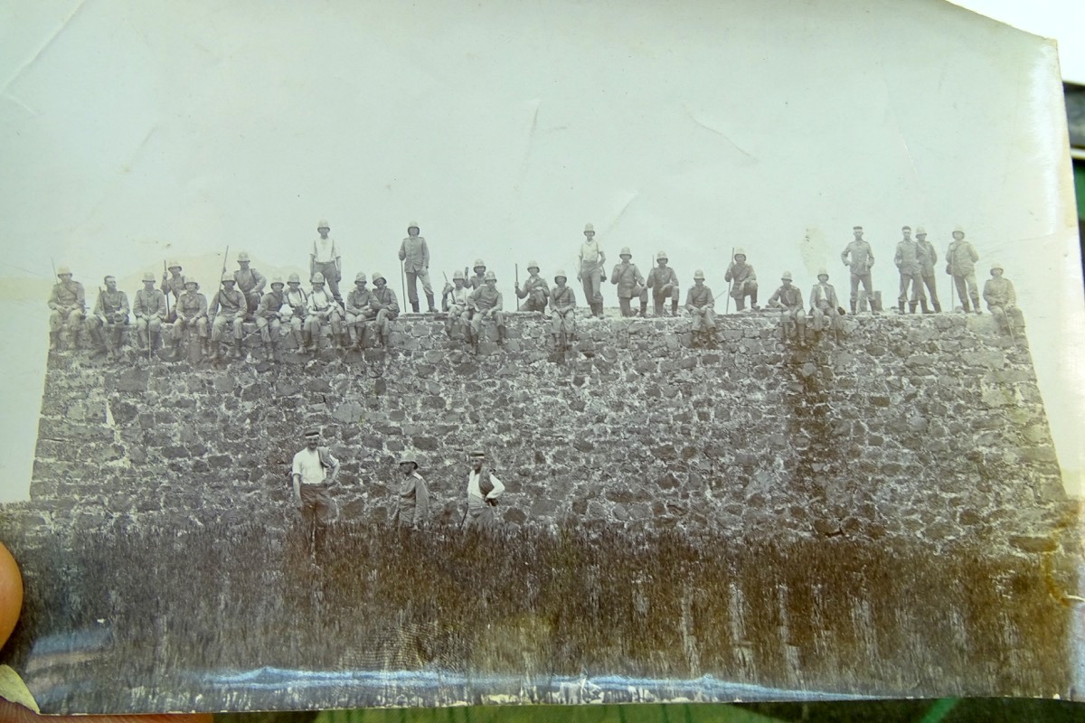 17797-29 Foto Nachlass eines ehem. Angehörigen der kaiserlichen Kolonialtruppe Tsingtau