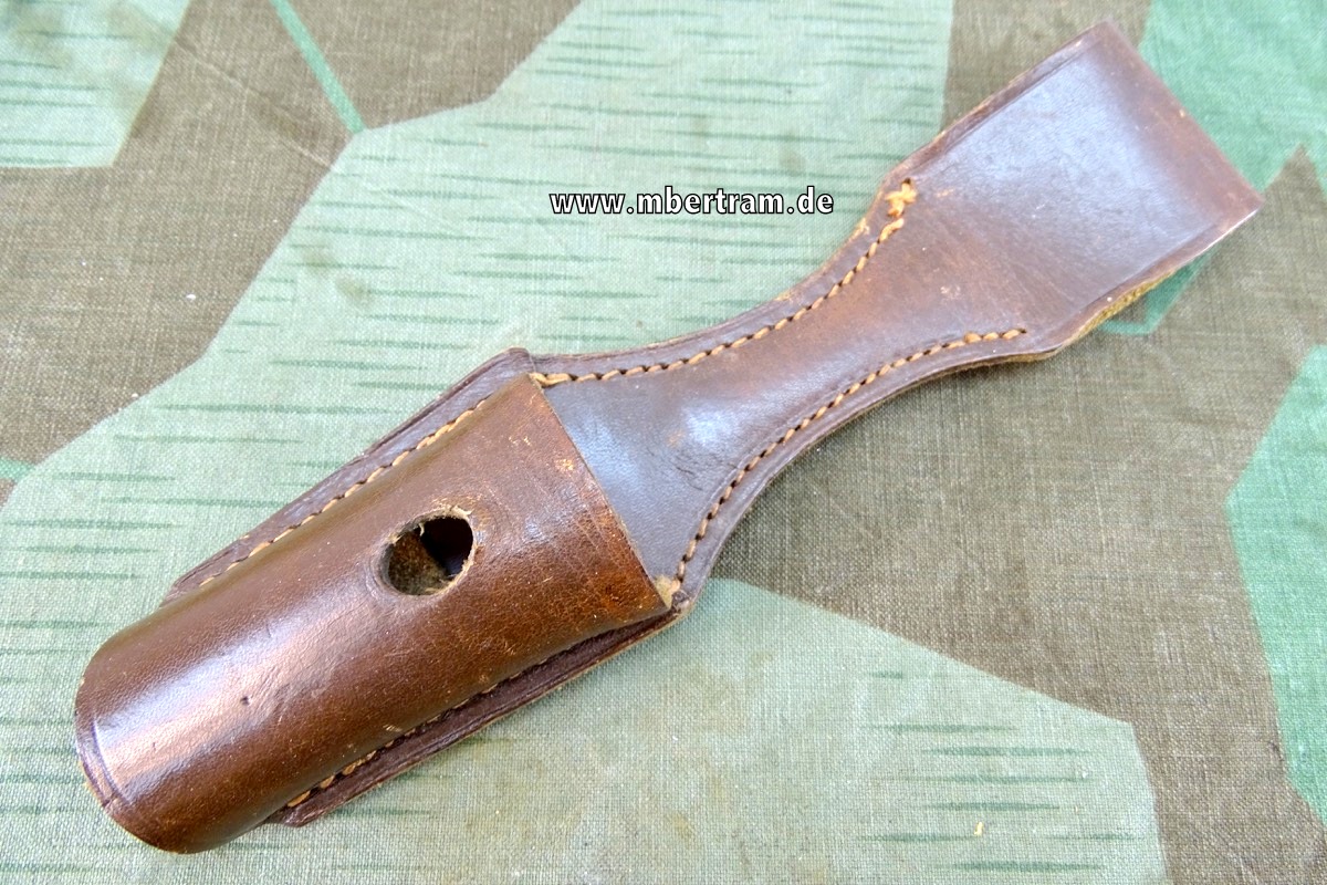 Koppelschuh für KS 98 Ausgeh Seitengewehr, braun, Luftwaffe oder Kriegsmarine