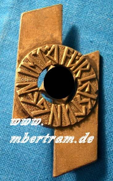 DJ-Leistungsabzeichen Silber Alu, RZM M 1/120, Nr. 224481