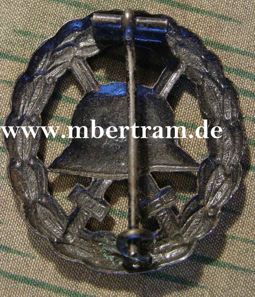 Verwundeten Abzeichen 1914-1918 schwarz, durchbrochen