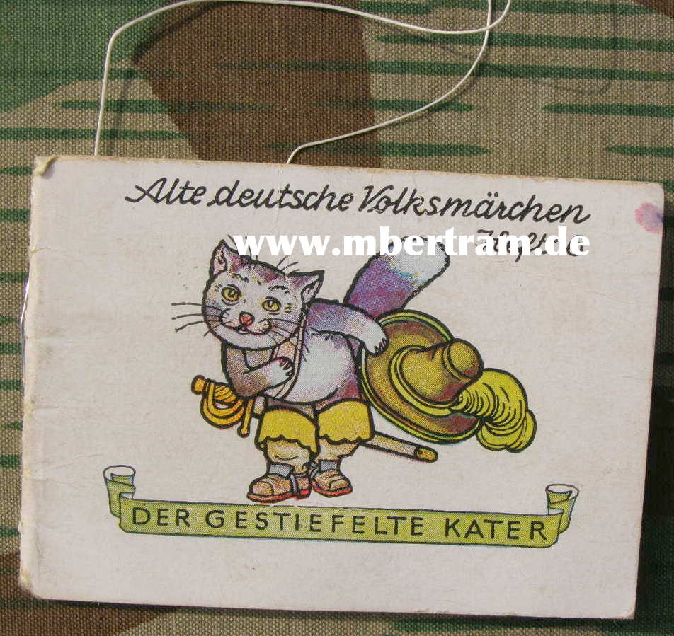 "Der gestiefelte Kater", WHW , Papierheftchen.
