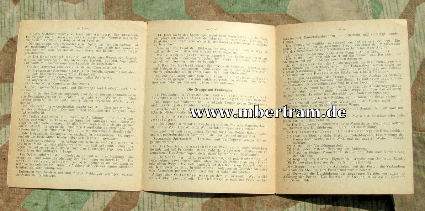 Wehrmacht: Aufklärungs- u. Sicherungsdienst" , 1943