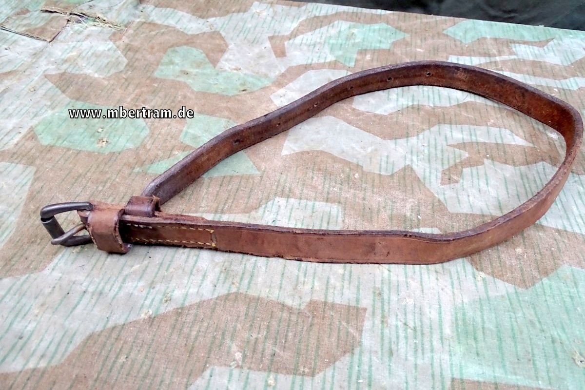 US Army Leder Packriemen 1./ 2. Weltkrieg ca. 80x2cm