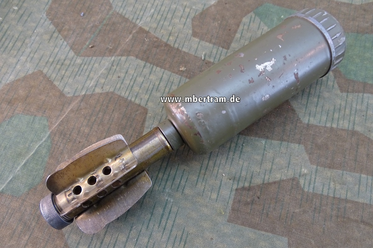 Britische 45mm Deko Trainings Wurf Granate/ Werfer Granate 1943