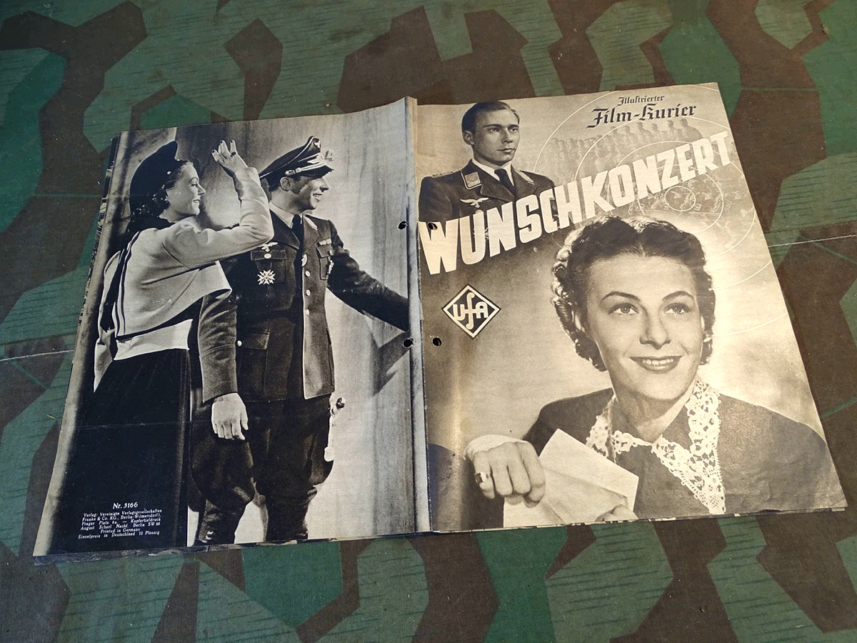 Film-Kurier, Kino Programmheft, Wunschkonzert, 1940, UFA