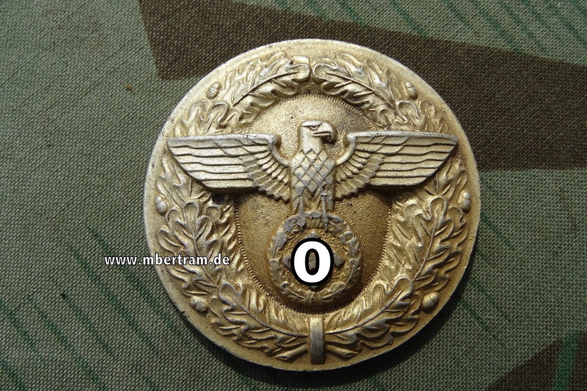 Alu Feldbinden Schloss für die Feldbinde f. politische Leiter d. NSDAP ohne Koppelhalter