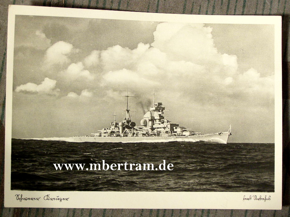 Kriegsmarine : "Schwerer Kreuzer", ungelaufen