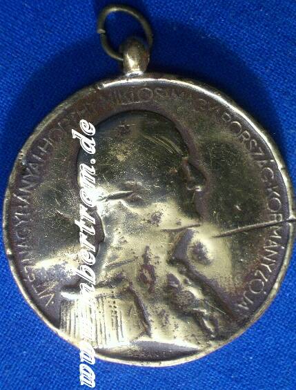 Ungarn: Medaille, "Vitezsegert" Buntmetall