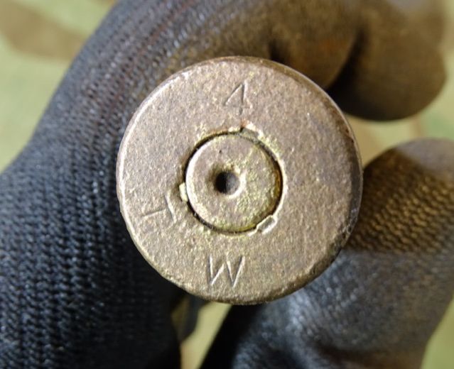 Alliierte Flugzeug Deko Bordwaffen Munition,  schweres 13,2mm MG,  T W 1944, Twin Cities, Minneapolis