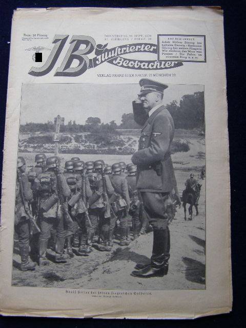 Illustrierter Beobachter,28.9.39, 14 Jahrgang, Folge 39