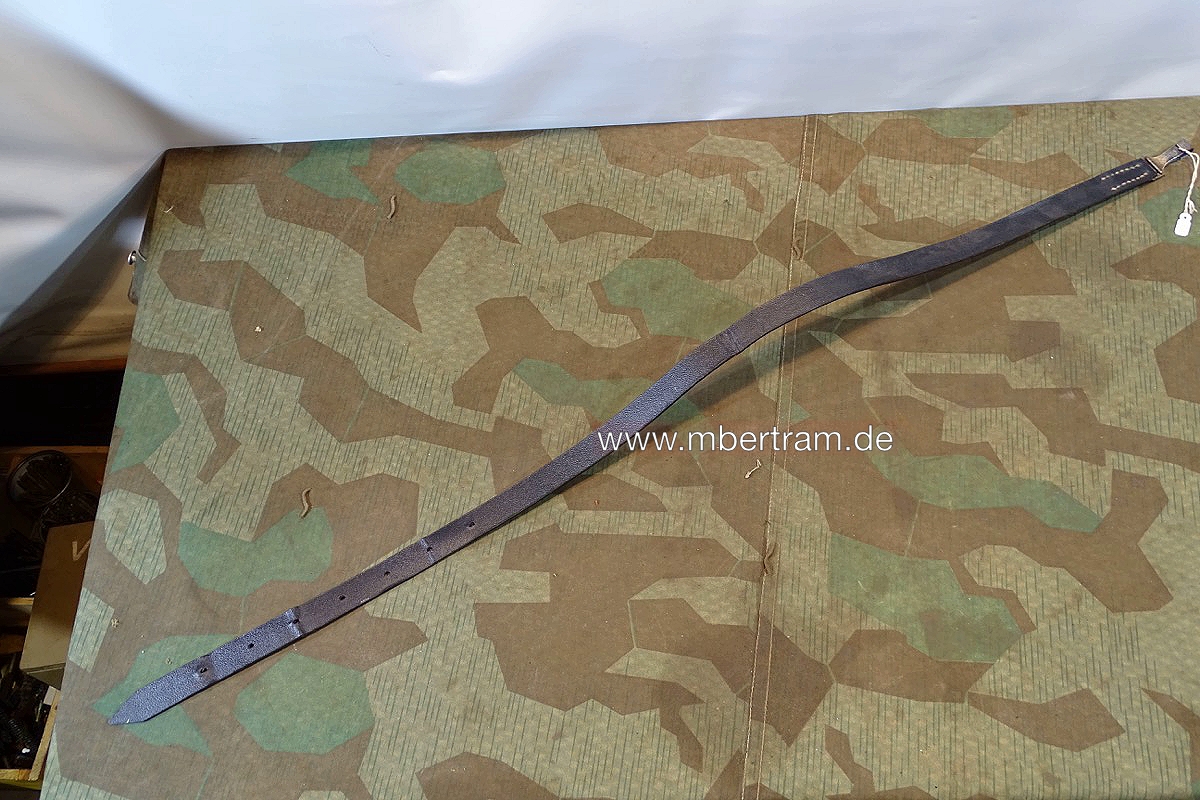 Wehrmacht Offiziers Schulterriemen Ersatzstoff, ca- ,104 cm mit Schnalle