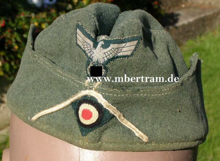 Wehrmacht Schiffchen für Mannschaften, Infanterie um 1940