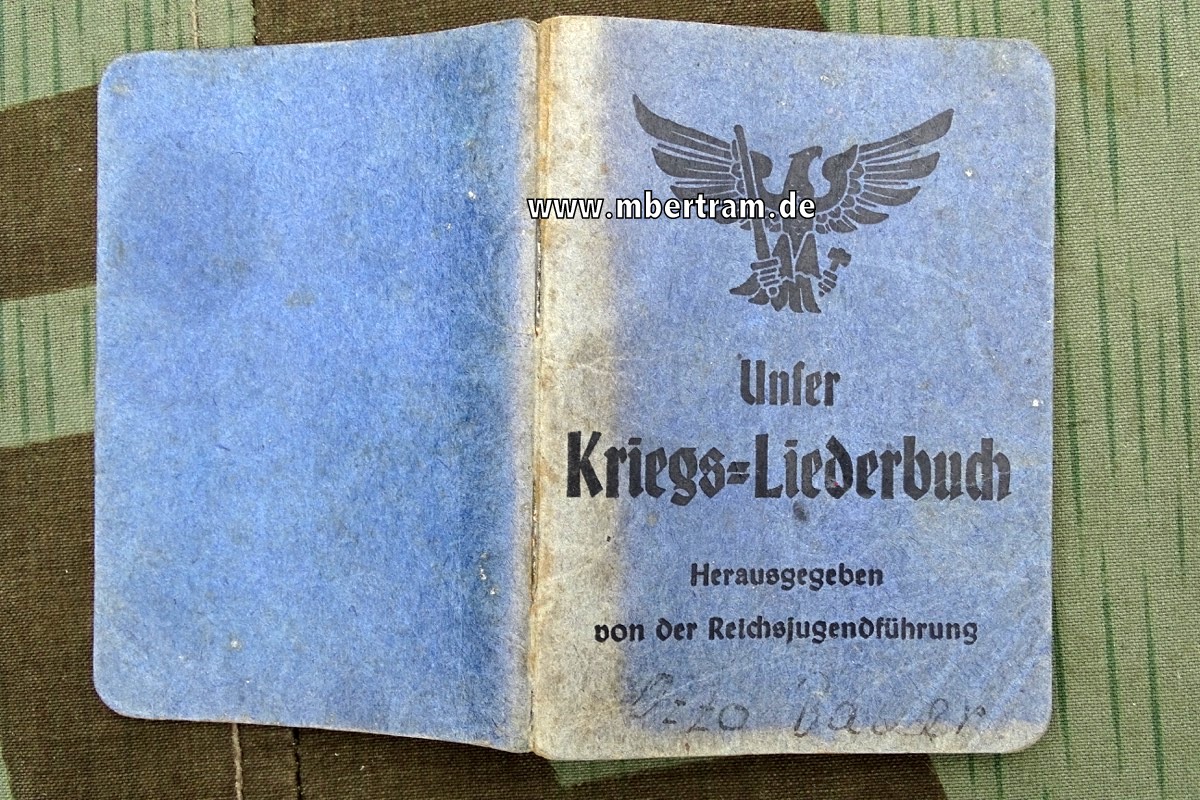 Unser Kriegs-Liederbuch, Herausgegeben v.d. Reichsjugendführung der HJ