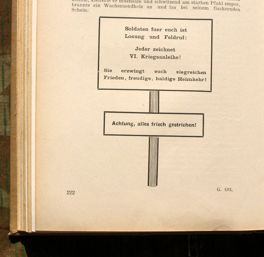 Hoecker (Hrsg.) Liller Kriegszeitung. Sommerlese 1917