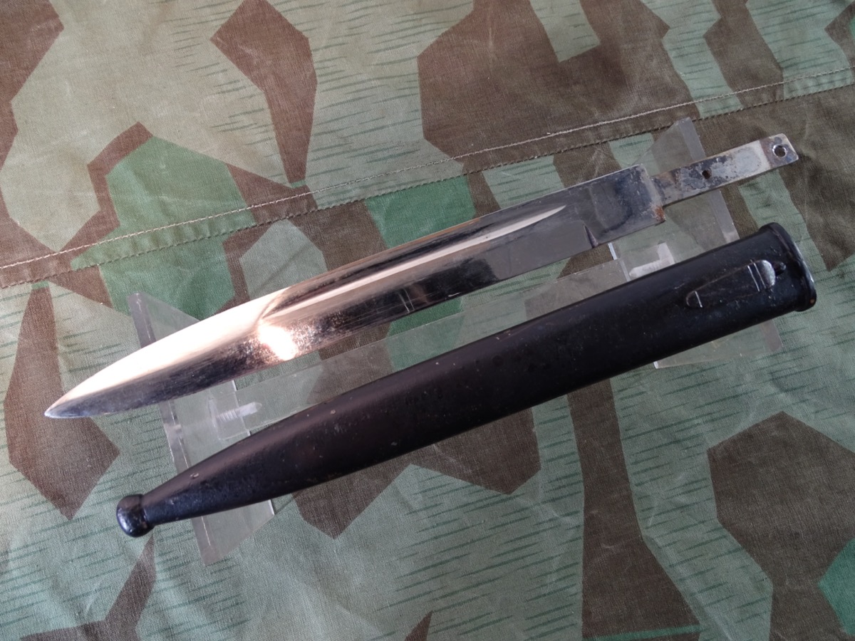 Klinge und Scheide für Wehrmachts Extra Seitengewehr KS 98