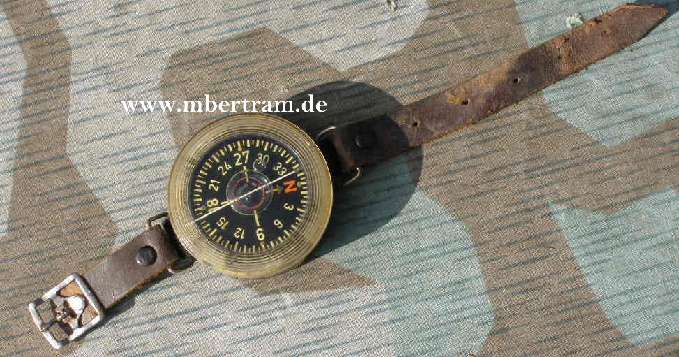 Luftwaffe Armkompass 39, Kaldec Instrumentenfabrik Prag