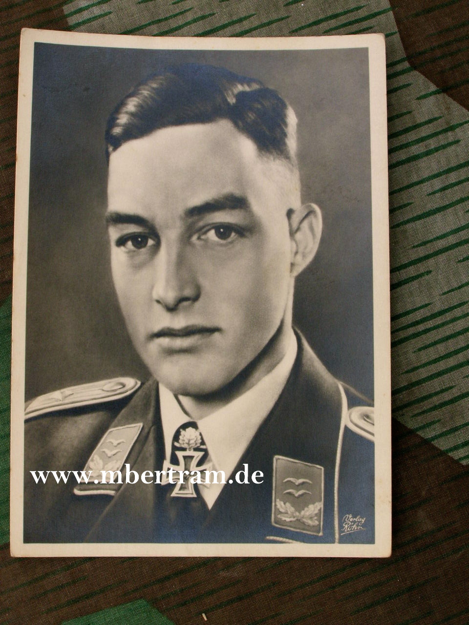 Luftwaffe Oberleutnant HUY, Eichenlaub Träger