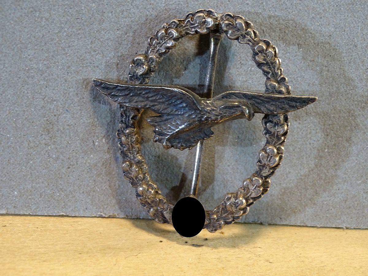 Replik: Segelflieger Abzeichen der Luftwaffe, Friedrich Keller Oberstein. 