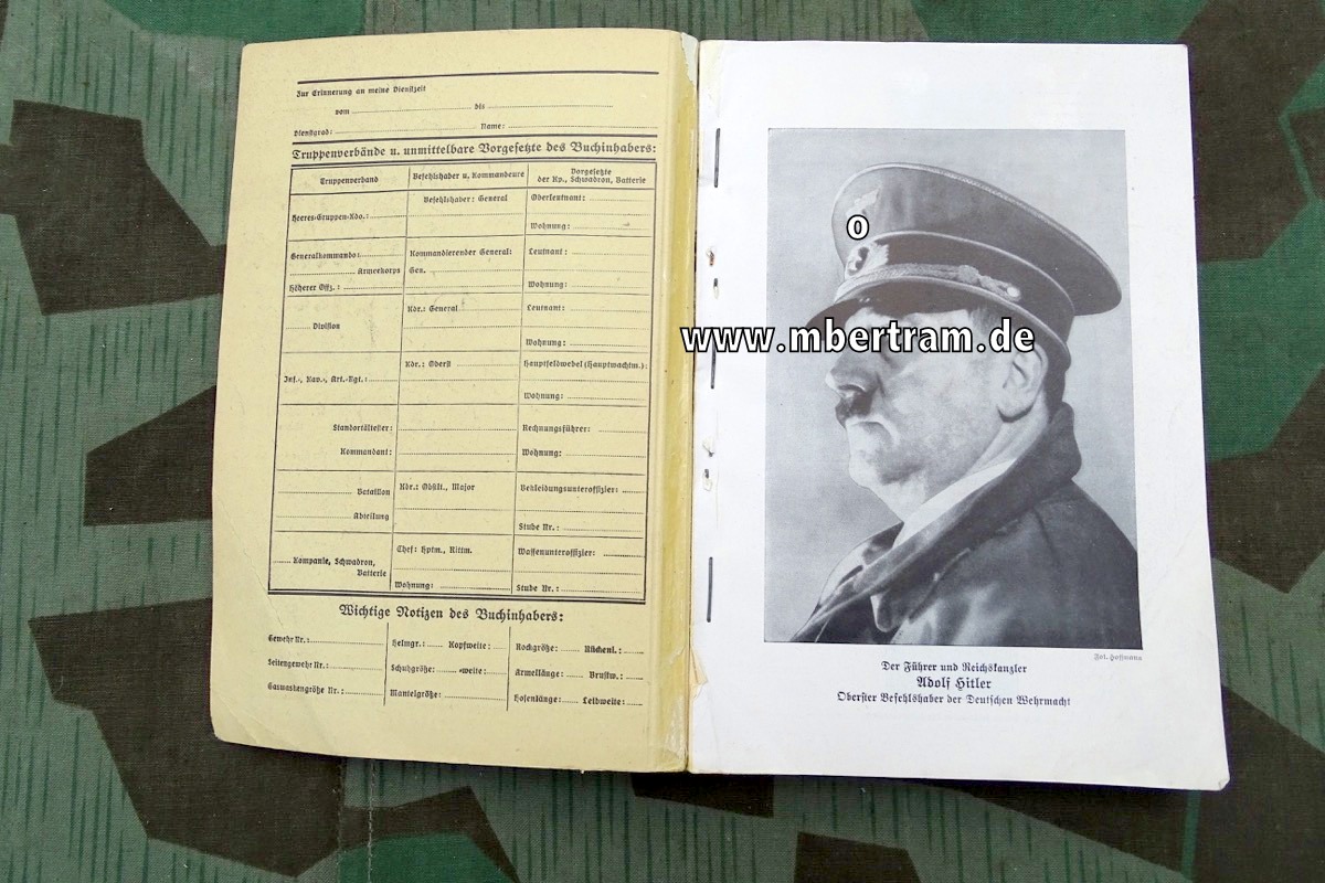 15816-2 Dienstanweisung: Reibert, für den Nachrichtensoldaten , Ausgabe 1941