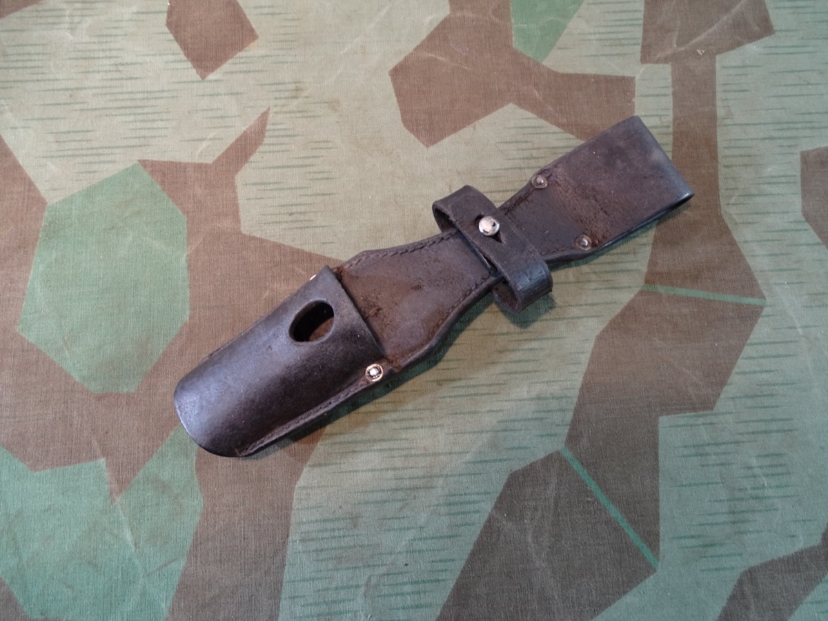 Koppelschuh zum Seitengewehr M 1884/98, Kavallerie/ Panzer/ Fahrzeugbesatzungen, 1939