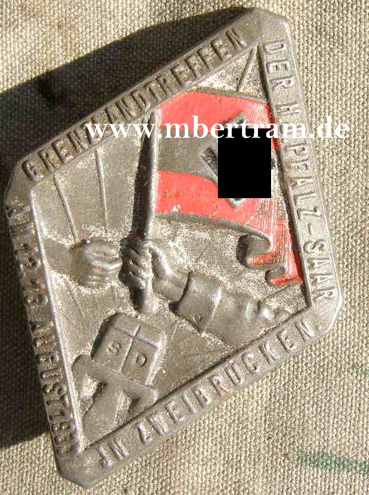 Grenzlandtreffen der HJ Pfalz-Saar, in Zweibrücken, 1933...