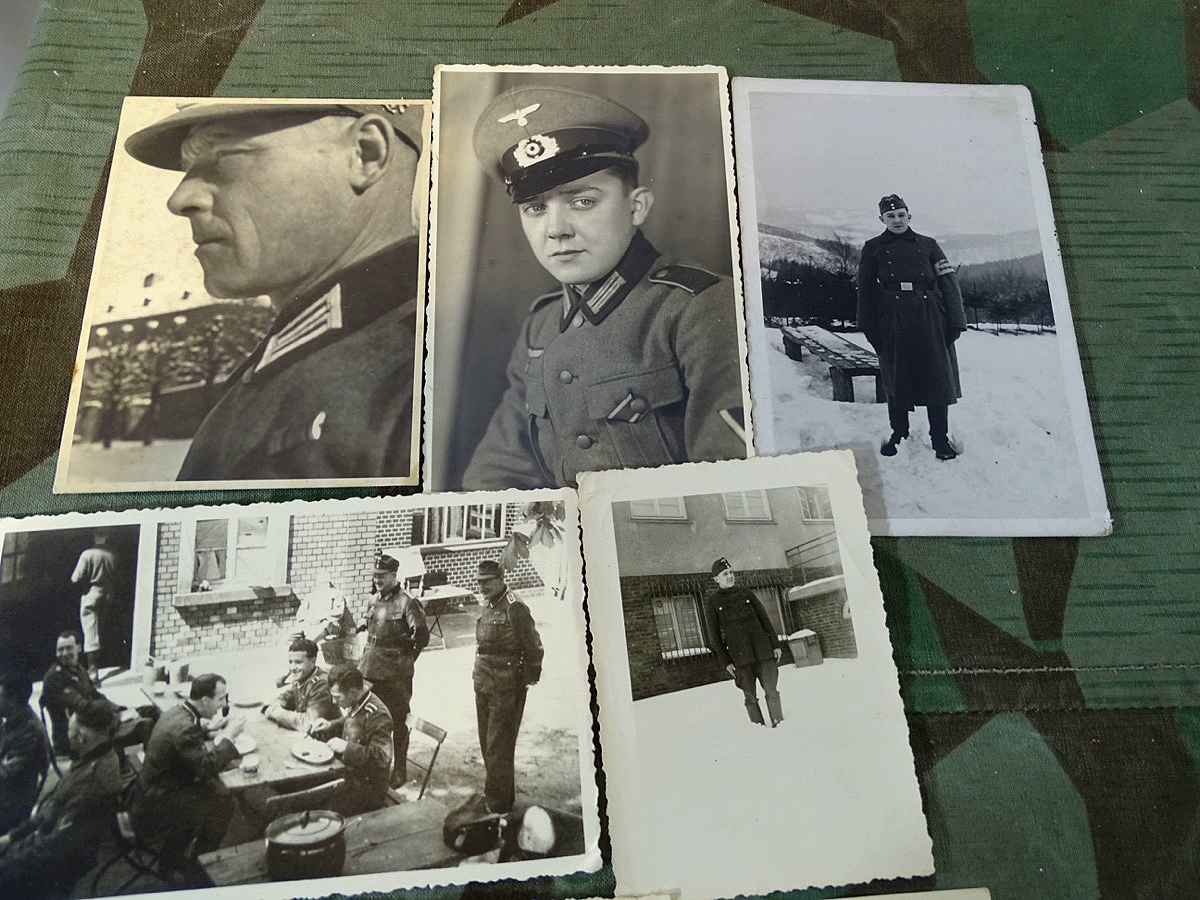 15 Fotos aus dem Nachlass eines Gebirgsjägers. 