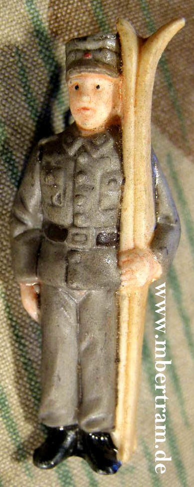 "Gebirgsjäger", WHW März 1938, Porzellanabzeichen