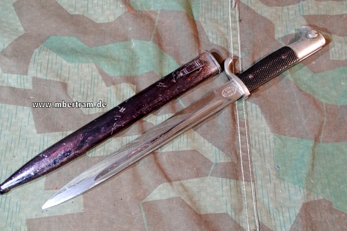 19518-1 Extra Seitengewehr 98 für K 98 2. Weltkrieg " Höller SG"