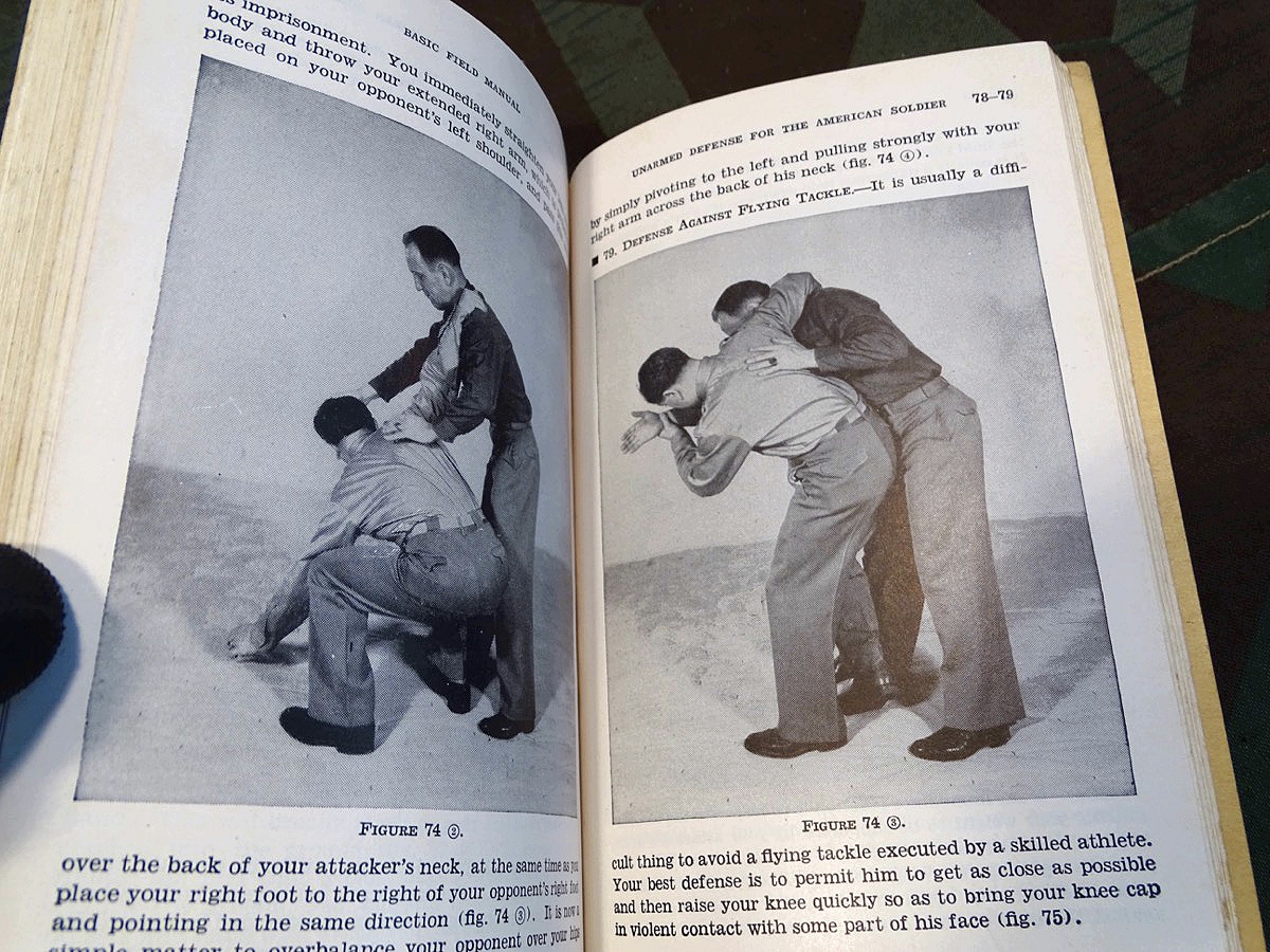 War Department Basic Field Manual, Unarmed defense of the american Soldier 1942 War Department Basic Field Manual, Unarmed defense of the american Soldier 1942