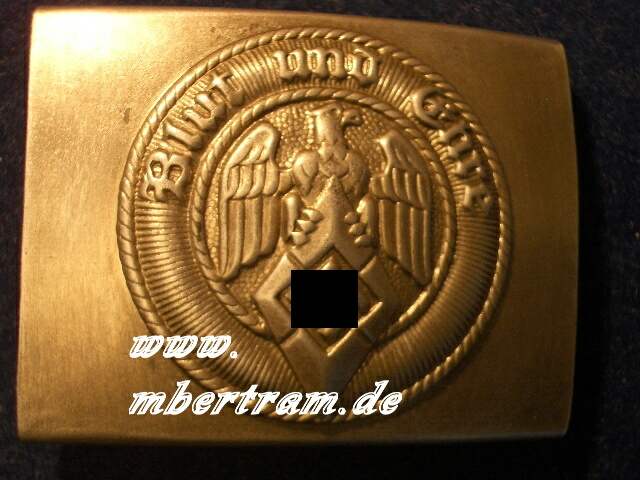 HJ KOPPELSCHLOSS EISEN DURCHGEPRÄGT, RZM M4/30