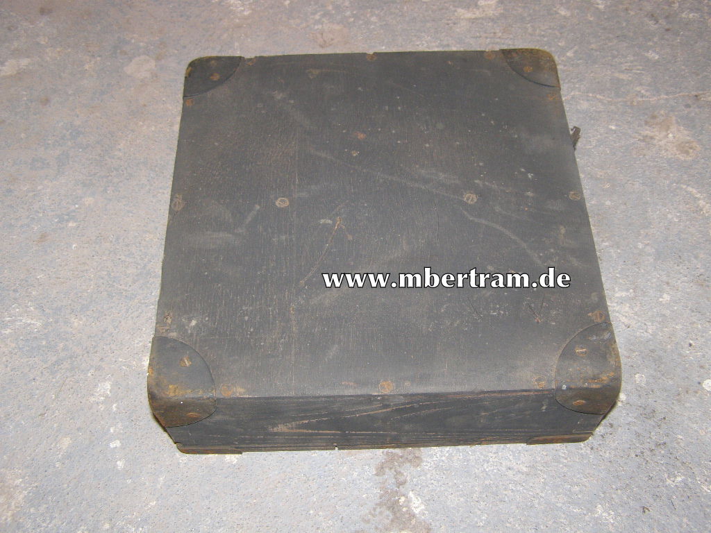Waffenmeisterkiste:  Lehre für Abstand des Keils 21cm Mrs. 18 kl.