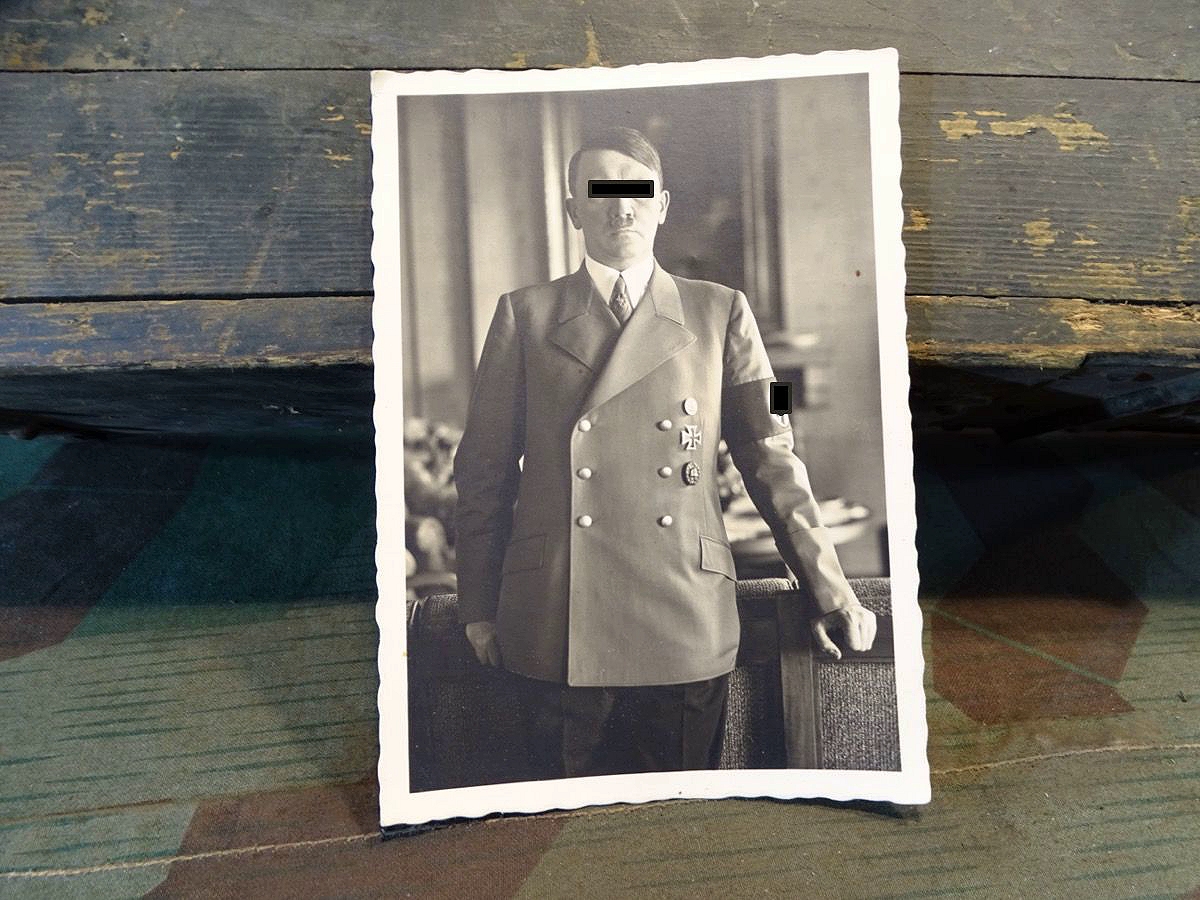Propaganda Portrait Postkarte Adolf Hitler von Photo Hoffmann