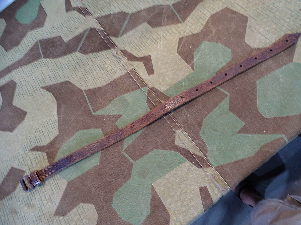 Packriemen 1. Welktkrieg,  1915, ca. 50 cm, Leder noch gut beweglich. 