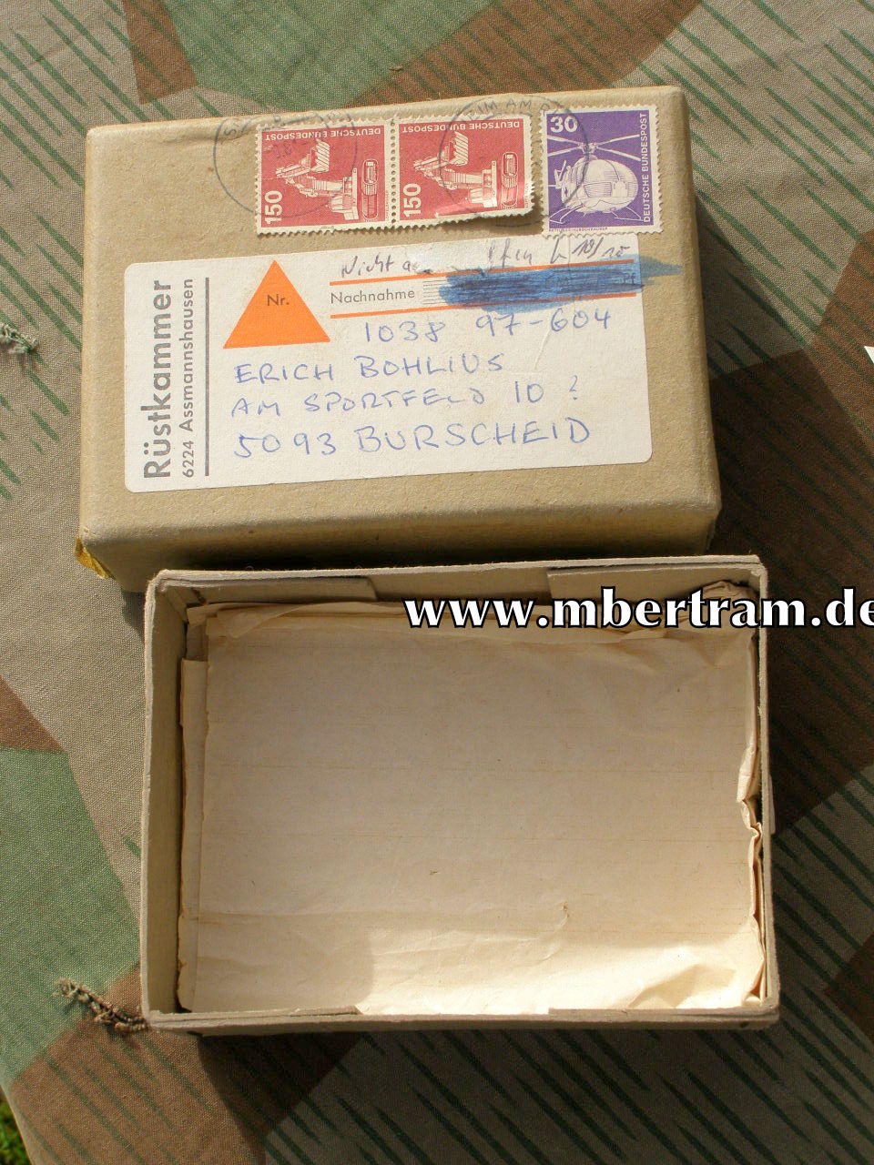 12034-4 1957er Nachlass eines Deutsches Kreuz in Gold Trägers