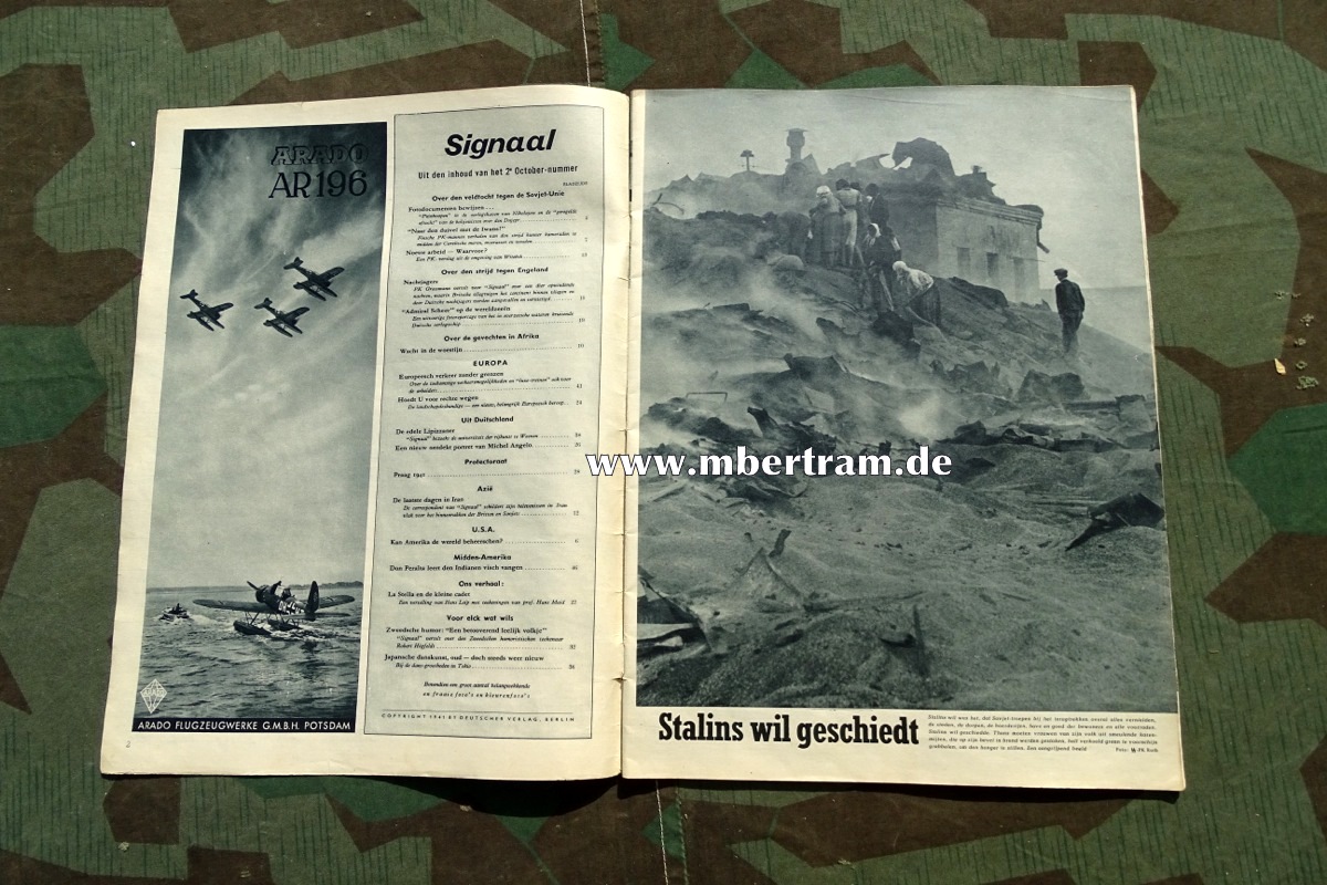 14394-3 "Signaal", holländische Ausgabe, Heft 20, 02.10.1941