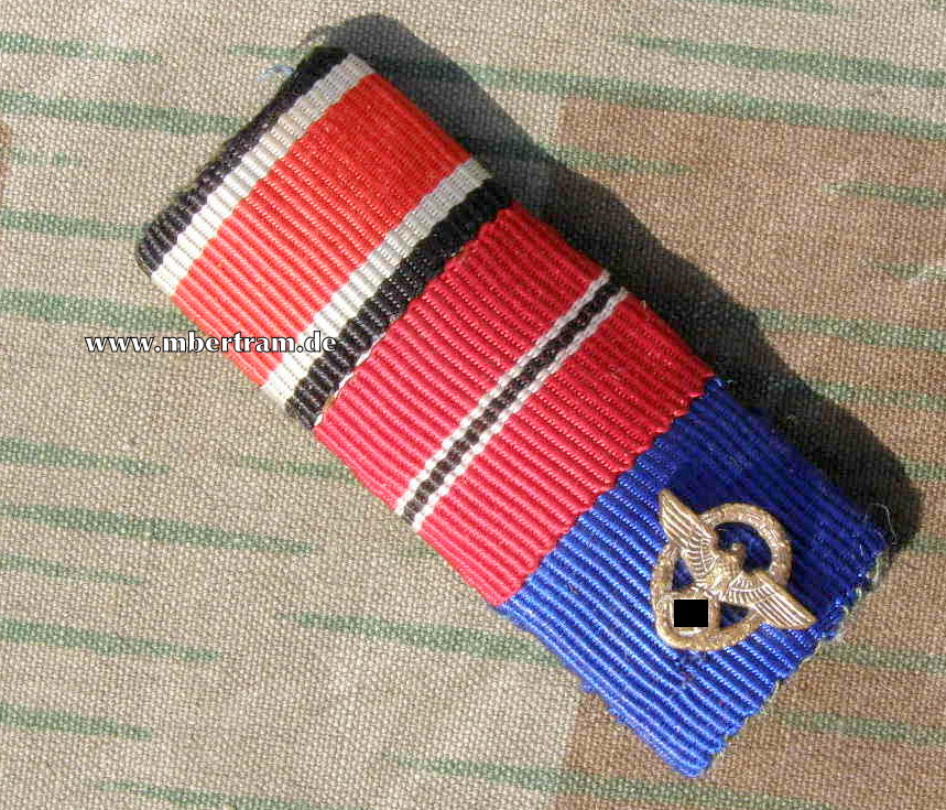 3er Bandspange: EK 2 1939, Ostmed., Pol. DA si.