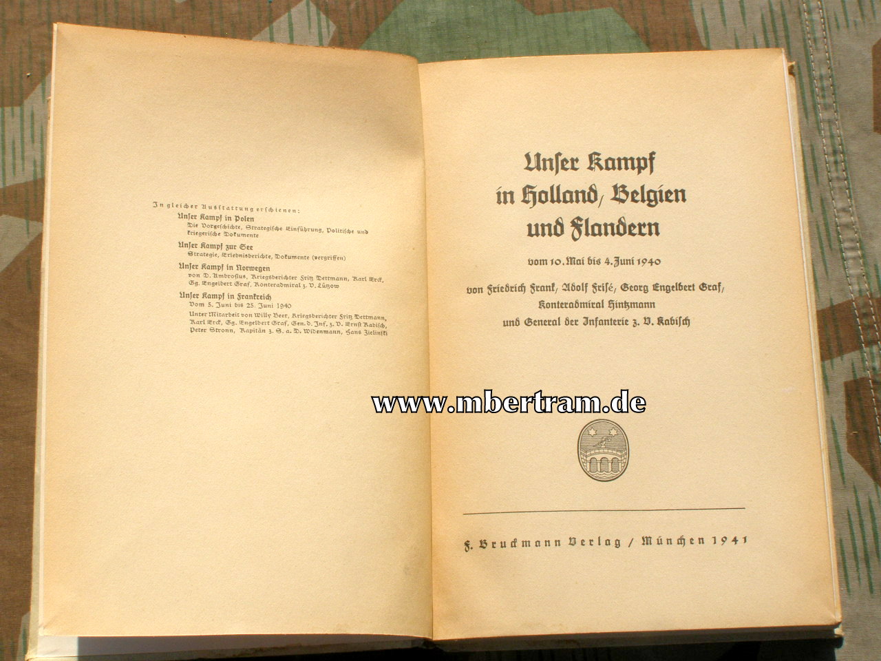 12115-2 Unser Kampf in Holland, Belgien u. Flandern, 10.5.- 4.6.1940