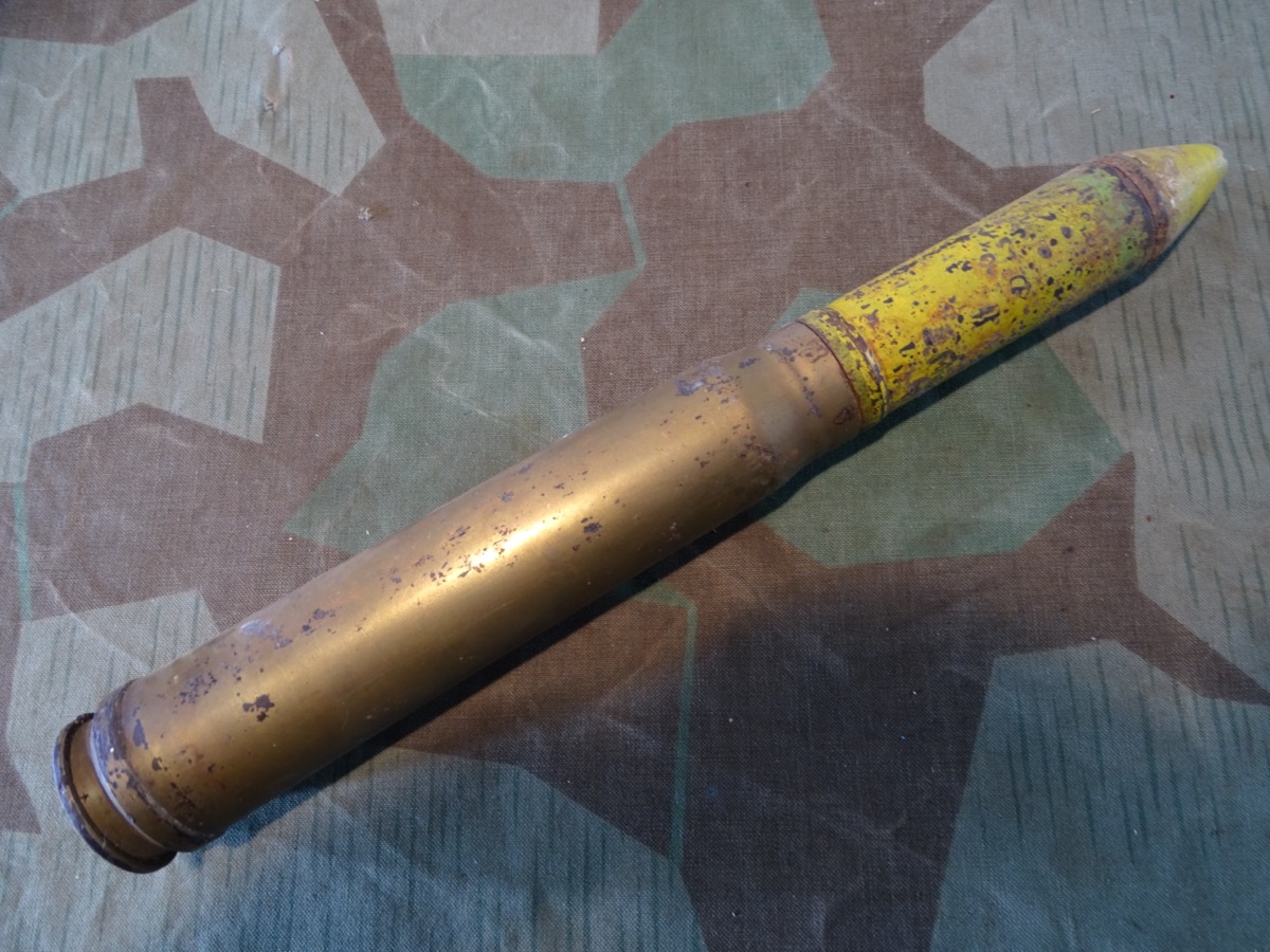 Deko-Patrone MK 103, 30 mm Bordkanone FW 190, ME 262, viel Originallack