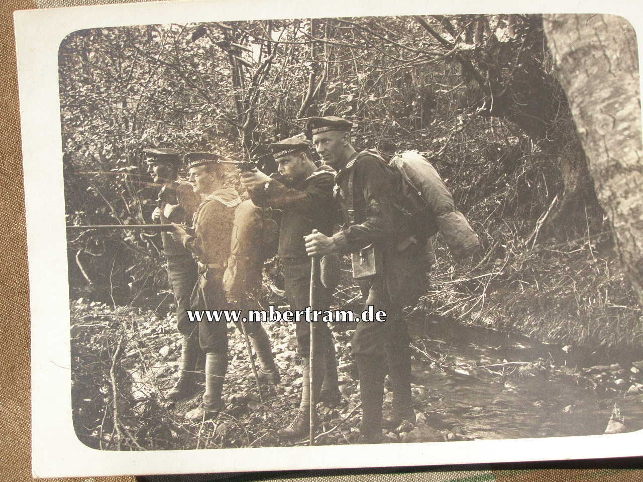 11998-40 Fotos, Dokumente: Preuss./türk. Torpedobootsflotille 1916