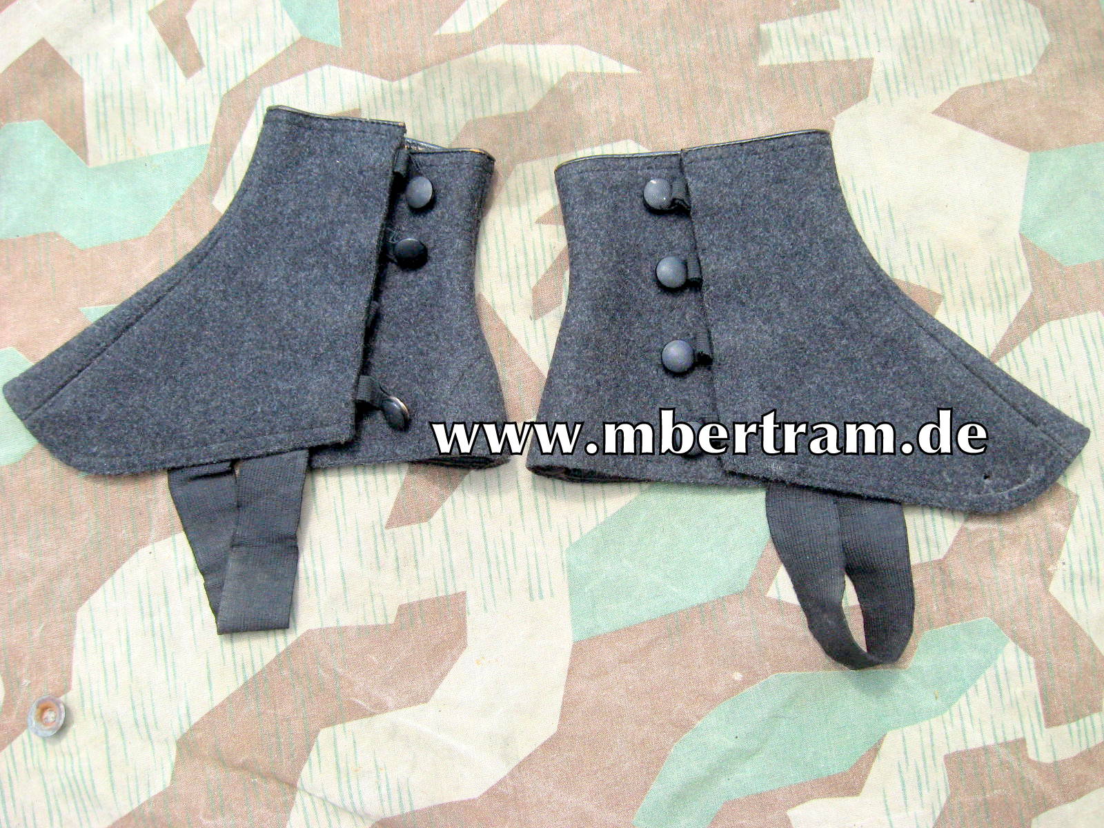 Luftwaffe, Filzgamaschen zum Ausgehanzug für Offiziere